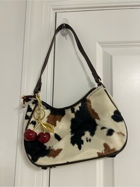 Cow Print shoulder bag